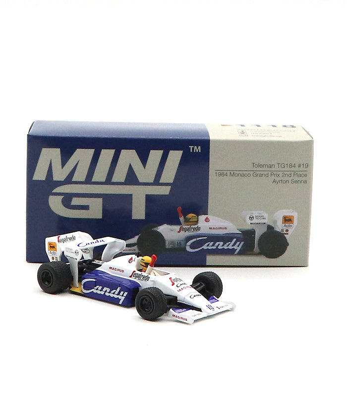 トールマン TG184 アイルトン・セナ 1984年 モナコGP by MINIGT 1/64