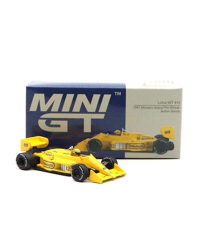ロータス ホンダ 99T アイルトン・セナ 1987年 モナコGP 優勝 キャメル