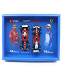 スクーデリア フェラーリ HP SF25 ルイス・ハミルトン 2025年 シーズンカー＆マイアミGP 2台セット by ブラゴ 1/43スケール