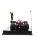 メルセデス AMG ペトロナス F1チーム W15 E ルイス･ハミルトン 2024年 アブダビGP メルセデスラストレース フィギア付 by ミニチャンプス 1/43スケール