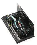 メルセデス AMG ペトロナス F1チーム W15 E ルイス･ハミルトン 2024年 アブダビGP メルセデスラストレース フィギア付 by ミニチャンプス 1/43スケール