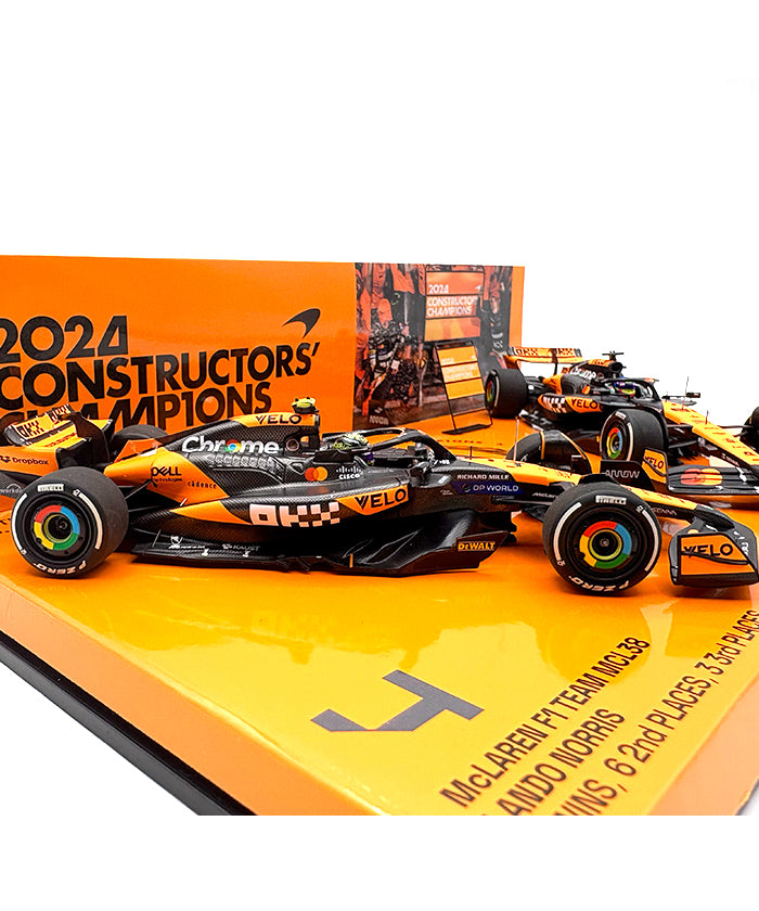 マクラーレン F1チーム MCL38 ランド・ノリス＆オスカー・ピアストリ