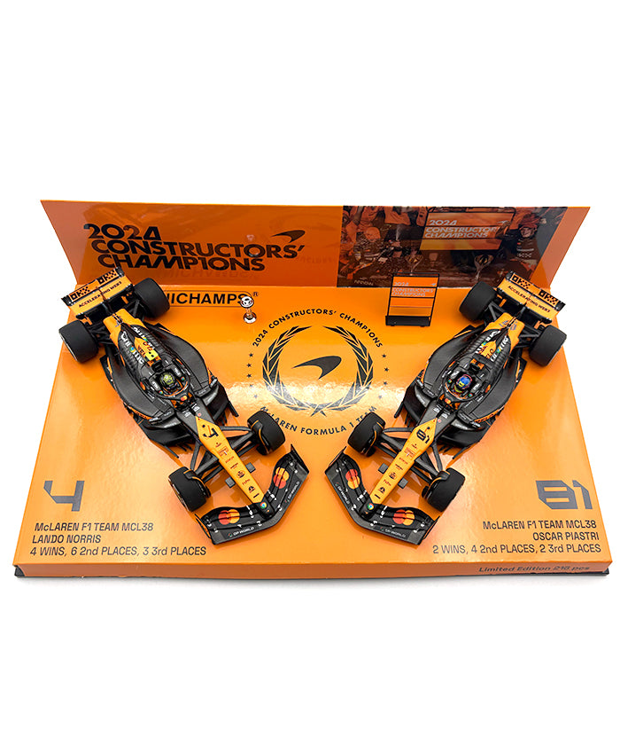 マクラーレン F1チーム MCL38 ランド・ノリス＆オスカー・ピアストリ