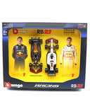オラクル レッドブル レーシング ホンダ RB21 マックス・フェルスタッペン 2025年 シーズンカー&日本GP 2台セット by ブラゴ 1/43スケール