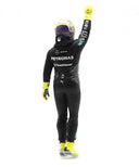 メルセデス AMG ペトロナス F1チーム W15 E ルイス･ハミルトン 2024年 アブダビGP メルセデスラストレース フィギア付 by ミニチャンプス 1/18スケール