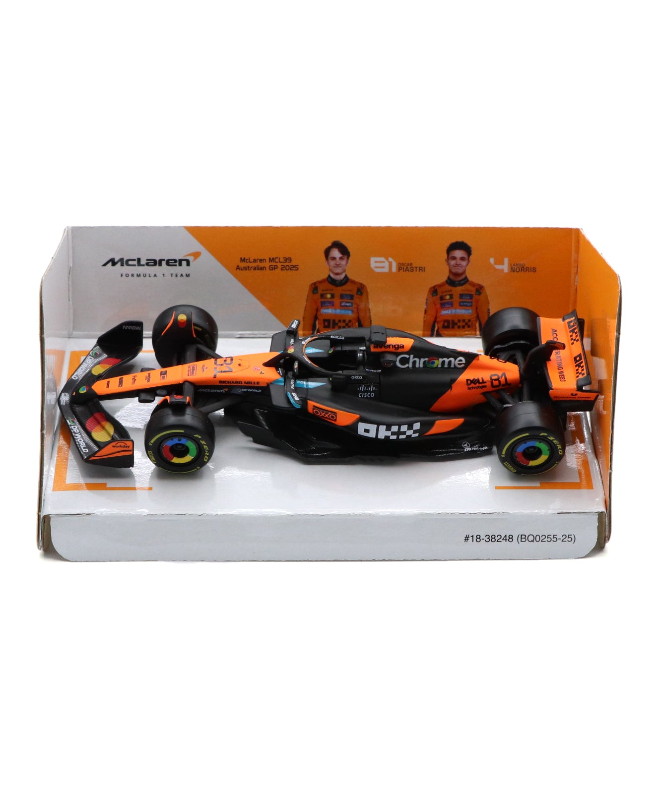 マクラーレン F1チーム MCL39 オスカー・ピアストリ 2025年