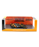 マクラーレン F1チーム MCL39 ノリス＆ピアストリ 2025年 シンガポールGP コンストラクターズ チャンピオン by スパーク 1/64スケール