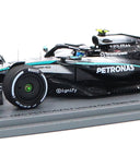 メルセデス AMG ペトロナス F1 チーム W16 Eパフォーマンス キミ･アントネッリ 2025年 アゼルバイジャンGP 4位 by スパーク 1/43スケール