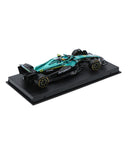 アストンマーティン アラムコ F1チーム AMR25 フェルナンド・アロンソ 2025年 (ドライバー付属) by ブラゴ 1/43スケール