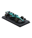 アストンマーティン アラムコ F1チーム AMR25 フェルナンド・アロンソ 2025年 (ドライバー付属) by ブラゴ 1/43スケール