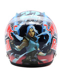 角田裕毅 直筆サイン入り 2024年 ベルギーGP 『VALORANT』VCARB ヘルメット by Arai 1/2スケール