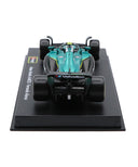 アストンマーティン アラムコ F1チーム AMR25 フェルナンド・アロンソ 2025年 (ドライバー付属) by ブラゴ 1/43スケール