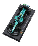 アストンマーティン アラムコ F1チーム AMR25 フェルナンド・アロンソ 2025年 (ドライバー付属) by ブラゴ 1/43スケール