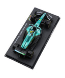 アストンマーティン アラムコ F1チーム AMR25 フェルナンド・アロンソ 2025年 (ドライバー付属) by ブラゴ 1/43スケール