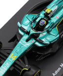 アストンマーティン アラムコ F1チーム AMR25 フェルナンド・アロンソ 2025年 (ドライバー付属) by ブラゴ 1/43スケール