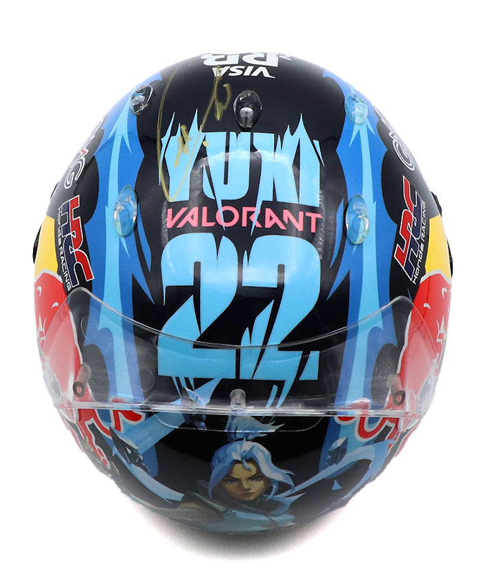 角田裕毅 直筆サイン入り 2024年 ベルギーGP 『VALORANT』VCARB