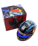 角田裕毅 直筆サイン入り 2024年 ベルギーGP 『VALORANT』VCARB ヘルメット by Arai 1/2スケール