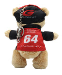 HRC Honda RACING × SuperGT コラボ ベアーキーリング Nakajima Racing No.64