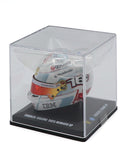 シャルル･ルクレール 2025年 モナコGP フェラーリ ヘルメット by ルックスマート 1/5スケール