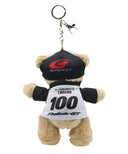HRC Honda RACING × SuperGT コラボ ベアーキーリング TEAM KUNIMITSU No.100