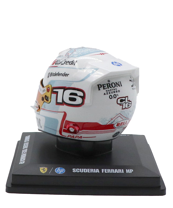 シャルル・ルクレール 2025年 モナコGP フェラーリ ヘルメット by