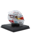 シャルル･ルクレール 2025年 モナコGP フェラーリ ヘルメット by ルックスマート 1/5スケール