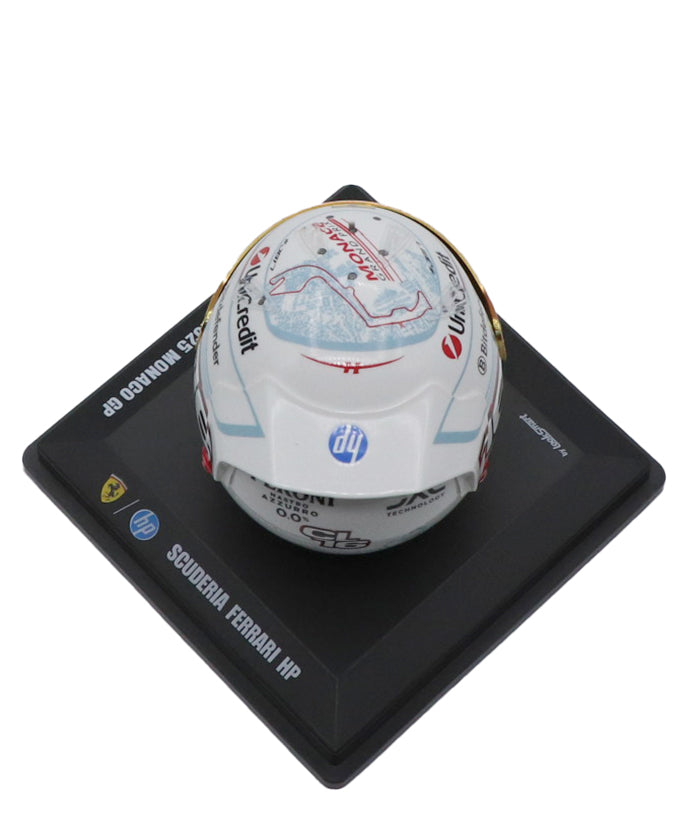 シャルル・ルクレール 2025年 モナコGP フェラーリ ヘルメット by