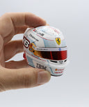 シャルル･ルクレール 2025年 モナコGP フェラーリ ヘルメット by ルックスマート 1/5スケール