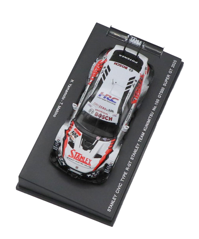 STANLY CIVIC TYPE R-GT TEAM KUNIMITSU No.100 山本尚貴 / 牧野任祐