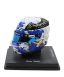 オスカー・ピアストリ 2025年 日本GP マクラーレン ヘルメット by スパーク 1/5スケール
