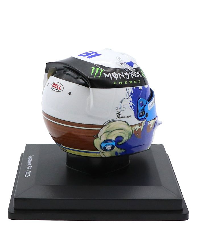 オスカー・ピアストリ 2025年 日本GP マクラーレン ヘルメット by