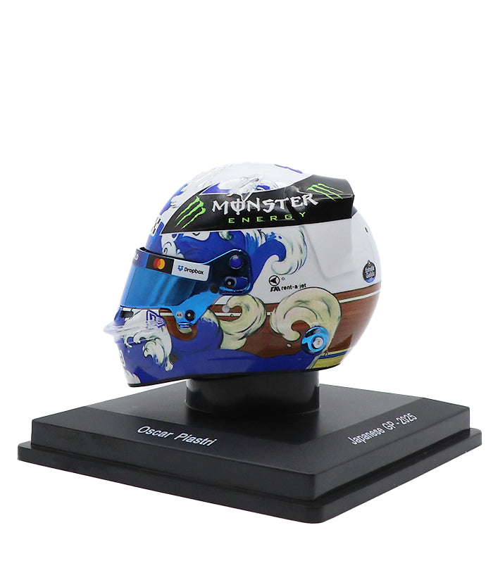 オスカー・ピアストリ 2025年 日本GP マクラーレン ヘルメット by