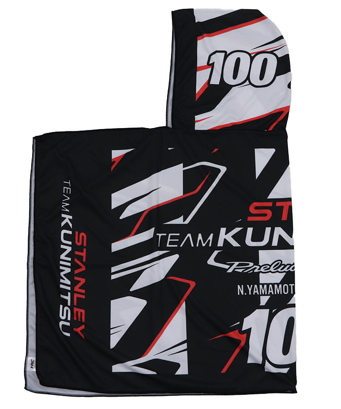 HRC Honda RACING × SuperGT コラボ フードタオル TEAM KUNIMITSU No