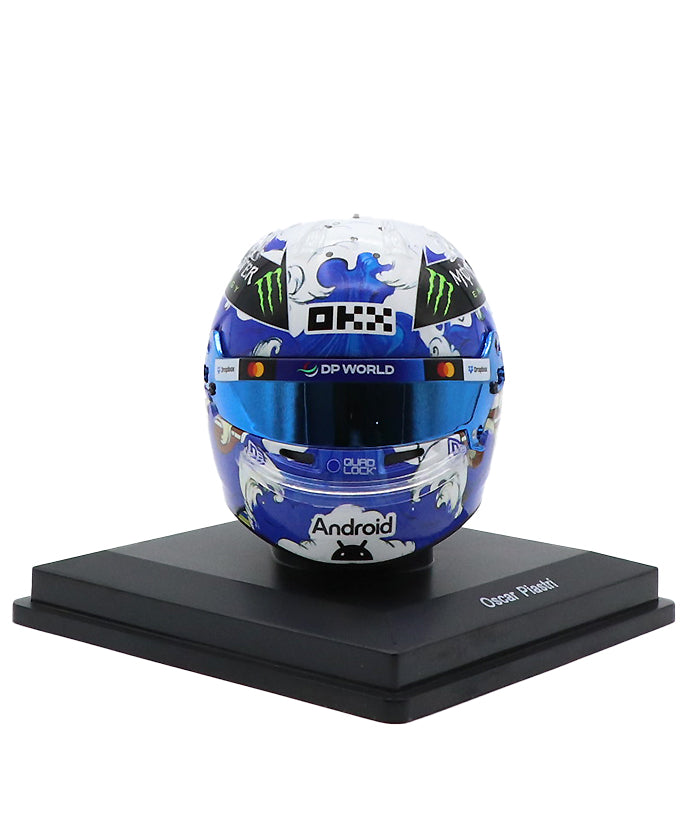 オスカー・ピアストリ 2025年 日本GP マクラーレン ヘルメット by