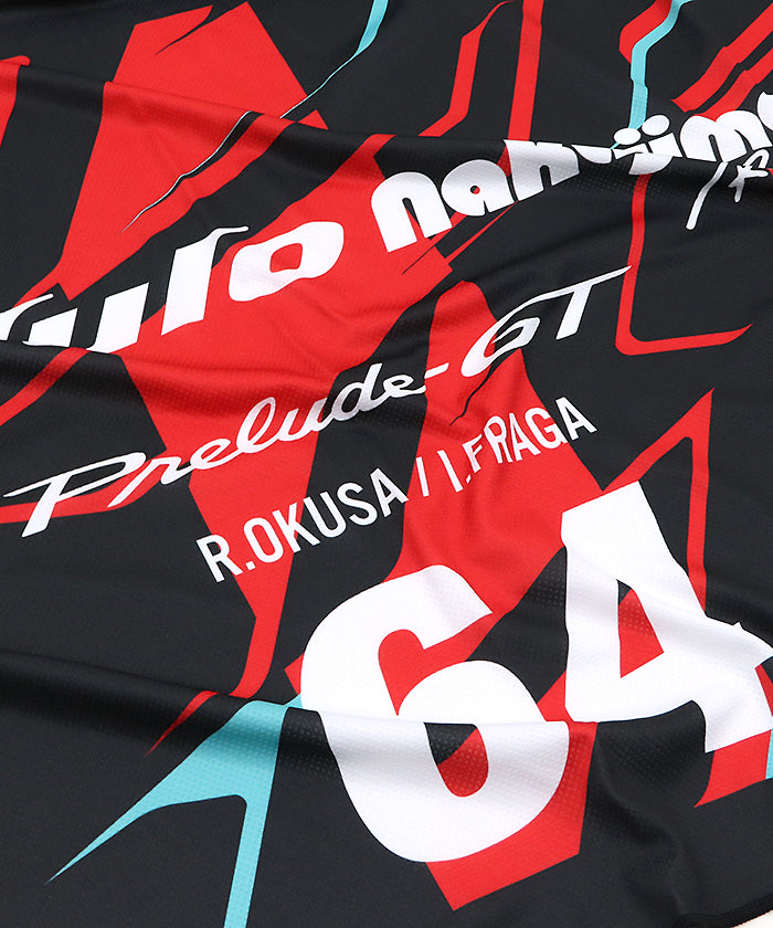 HRC Honda RACING × SuperGT コラボ フードタオル Nakajima Racing No