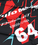 HRC Honda RACING × SuperGT コラボ フードタオル Nakajima Racing No.64