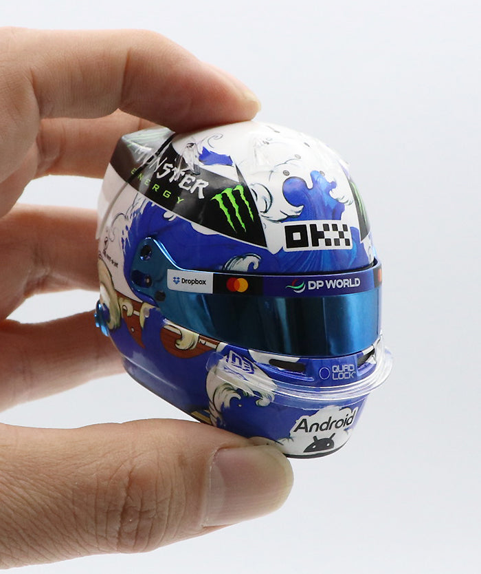 オスカー・ピアストリ 2025年 日本GP マクラーレン ヘルメット by