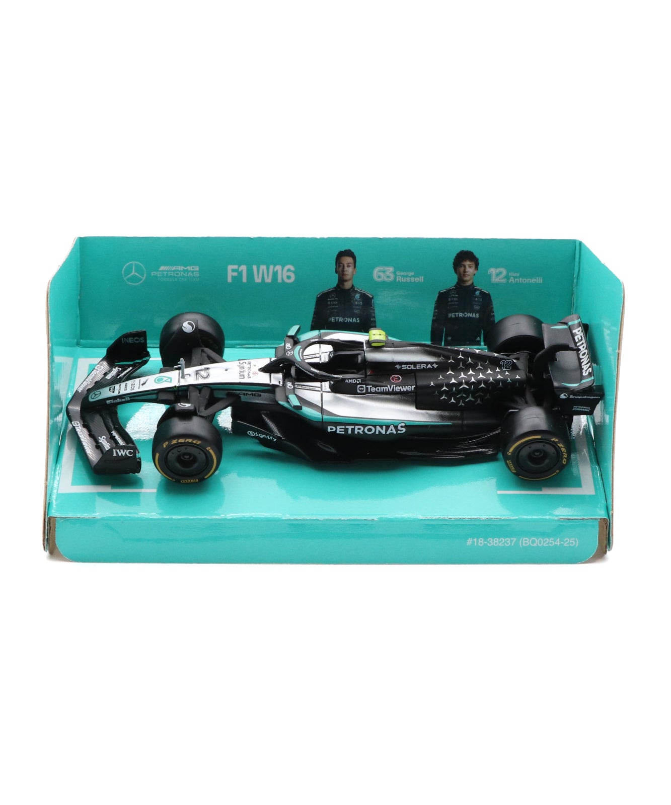 メルセデス AMG ペトロナス F1チーム W16 E パフォーマンス キミ