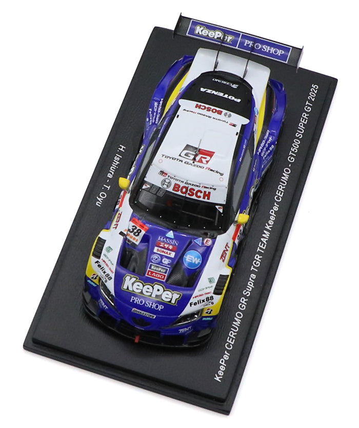 Keeper CERUMO GR Supra TGR TEAM Keeper CERUMO No.38 石浦宏明