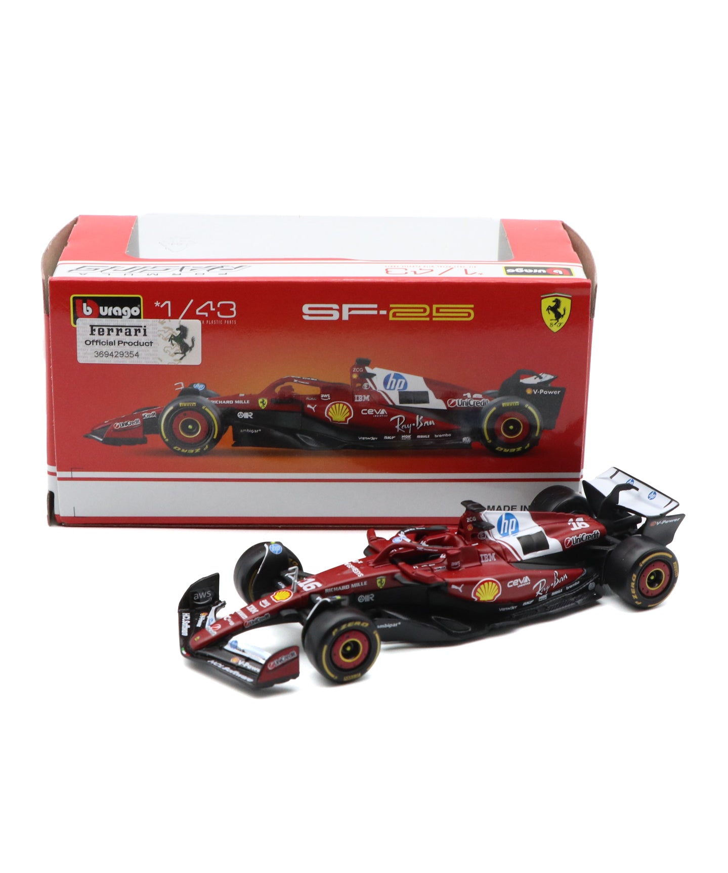 スクーデリア フェラーリ HP SF25 シャルル・ルクレール 2025年 by