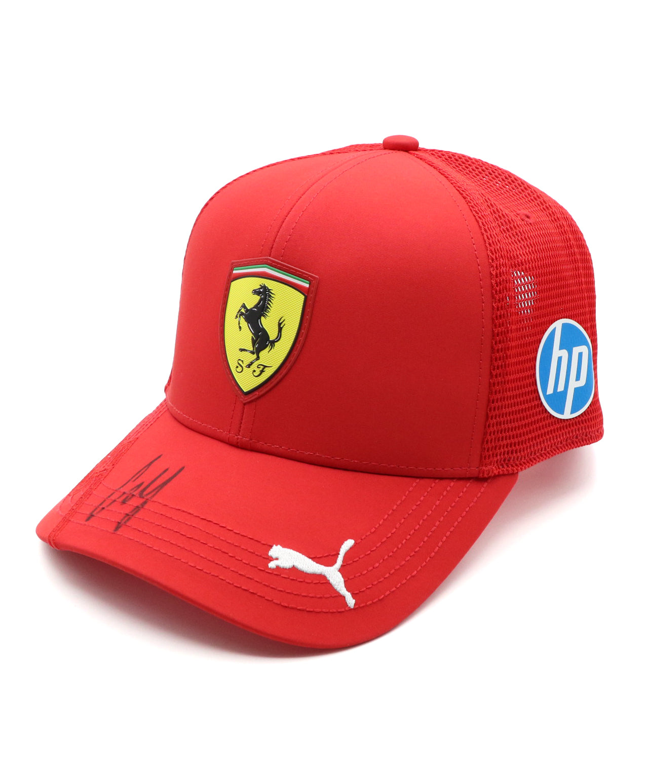 カルロス・サインツ 直筆サイン入り スクーデリア フェラーリ HP