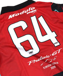 HRC Honda RACING × SuperGT コラボ Tシャツ Nakajima Racing No.64
