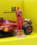 スクーデリア フェラーリ SF-24 シャルル･ルクレール ドライバーフィギュア付属 by ブラゴ 1/24スケール
