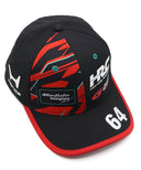 HRC Honda RACING × SuperGT コラボ キャップ Nakajima Racing No.64