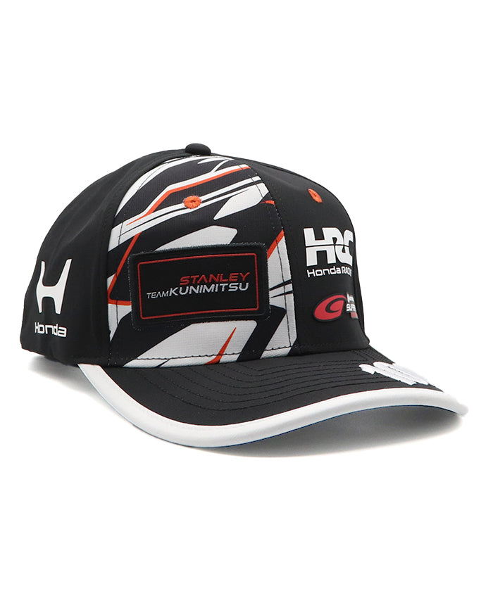 HRC Honda RACING × SuperGT コラボ キャップ TEAM KUNIMITSU No.100