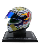 マックス・フェルスタッペン 別注 2025年 ブラジルGP オラクル レッドブルレーシング ヘルメット by シューベルト 1/4スケール