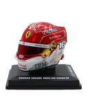 シャルル･ルクレール 2025年 ラスベガスGP フェラーリ ヘルメット by ルックスマート 1/5スケール