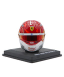 シャルル･ルクレール 2025年 ラスベガスGP フェラーリ ヘルメット by ルックスマート 1/5スケール