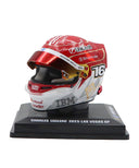 シャルル･ルクレール 2025年 ラスベガスGP フェラーリ ヘルメット by ルックスマート 1/5スケール