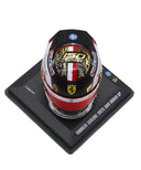 シャルル･ルクレール 2025年 アブダビGP フェラーリ ヘルメット by ルックスマート 1/5スケール